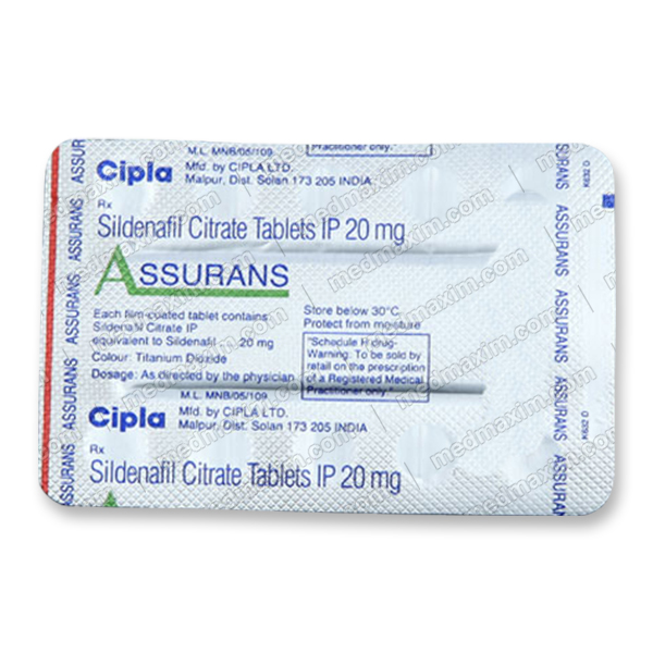 assurans 20 mg