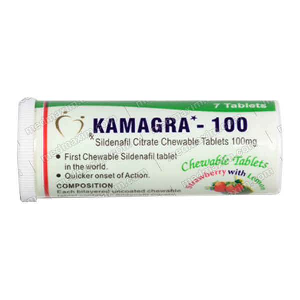 kamagra 100 chewable tablets strawberry with lemon